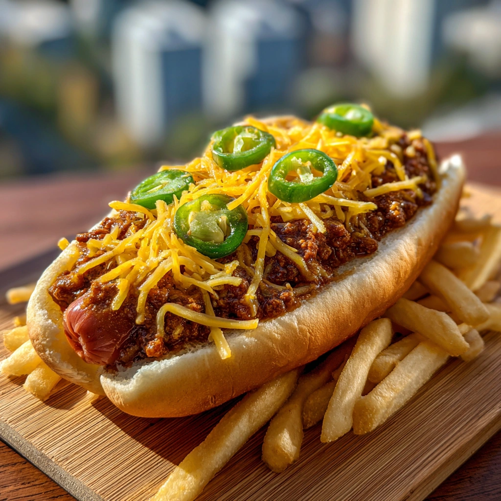 Best Recipe for Chili for Hot Dogs with No Beans Easy & Flavorful 4 hot dog chili without beans on fries with cheese