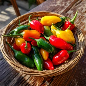 Chili Pepper: Complete Guide to Growing, Cooking, Preserving, and Benefits 2 Fresh chili pepper garden harvest